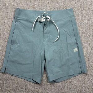 Rhone Board Shorts Mens 28 Trunks Blue Gray 7 Inseam Recycled Stretch